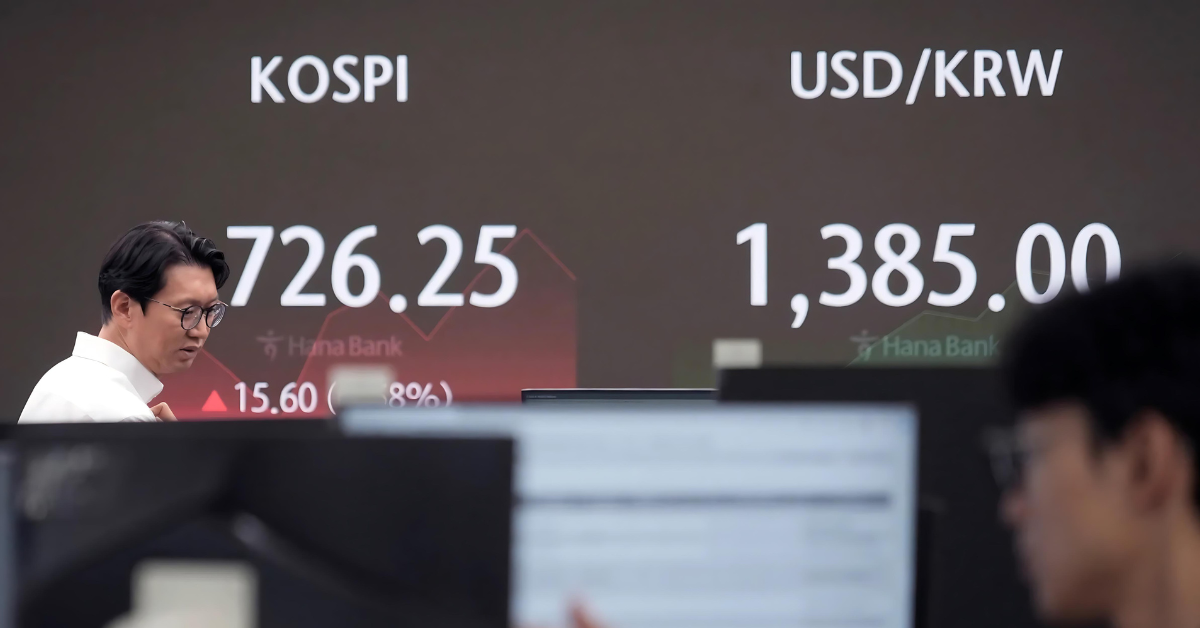 South Korean retailers are piling up on U.S. stocks.
Image Source: Associated Press