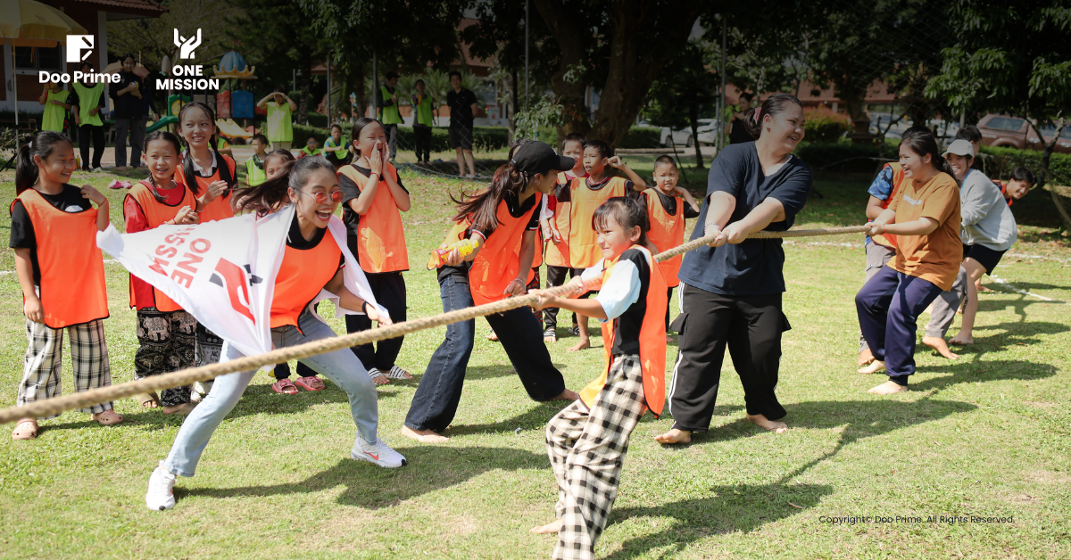 Doo Prime เริ่มต้นโครงการ OneMission ด้วยความสำเร็จในการจัดงานกีฬา ที่ประเทศไทย